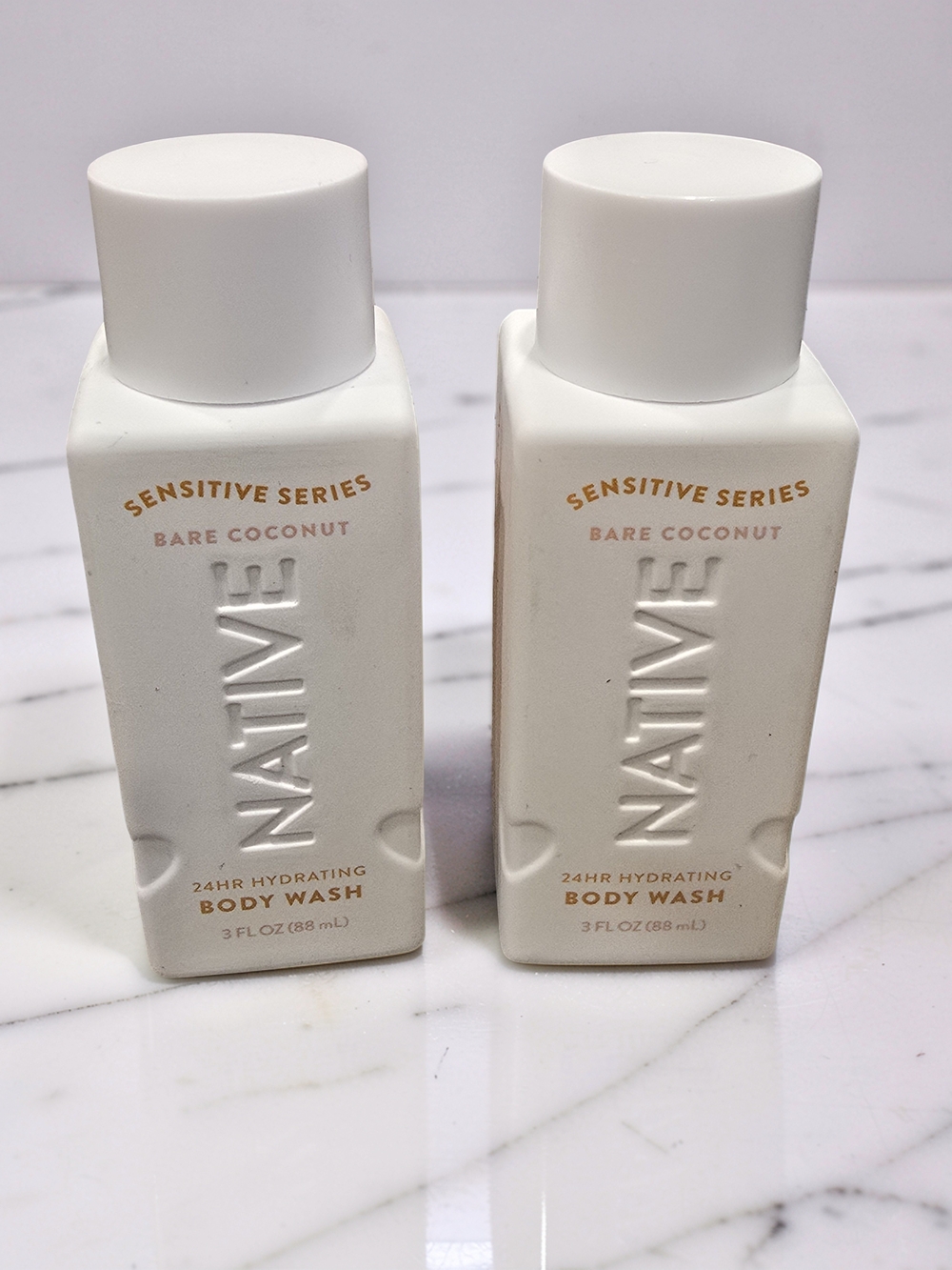 Native Bare Coconut Sensitive Series Hydrating Body Wash - 2 Pack